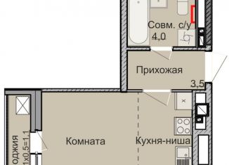 Продам квартиру студию, 23.3 м2, Ижевск