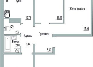 Продам трехкомнатную квартиру, 65 м2, Псковская область, Линейная улица, 85