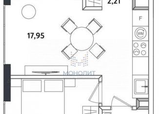 Продажа 2-комнатной квартиры, 33.1 м2, Москва, Окружной проезд, 10Г, район Соколиная Гора