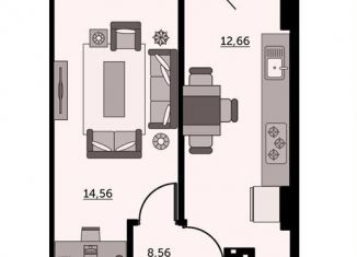 Продается 1-ком. квартира, 42.3 м2, Ростов-на-Дону, Пролетарский район, улица 23-я Линия, 54с7