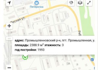 Двухкомнатная квартира на продажу, 63 м2, поселок городского типа Промышленная, Новая улица, 7