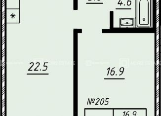 Продается 1-комнатная квартира, 47.8 м2, Санкт-Петербург, ЖК Нева Хаус, Петровский проспект, 9В