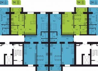 Продажа 1-комнатной квартиры, 47.5 м2, Пензенская область, жилой комплекс Арбеково Парк, с6