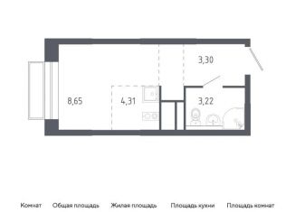 Продается квартира студия, 19.5 м2, Балашиха, жилой квартал Новоград Павлино, к6