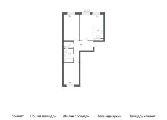 2-ком. квартира на продажу, 60.2 м2, Москва, проспект Куприна, 36к1