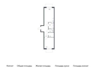 Однокомнатная квартира на продажу, 48 м2, Ленинградская область