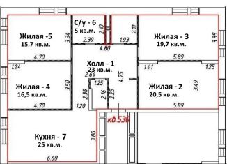 Продается 4-комнатная квартира, 128.1 м2, Москва, метро Ботанический сад, Сельскохозяйственная улица