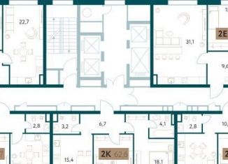 Продажа трехкомнатной квартиры, 106.3 м2, Москва, Винницкая улица, 8к4, ЖК Настоящее