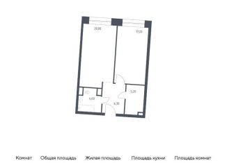 Продаю однокомнатную квартиру, 53.3 м2, Москва, Стремянный переулок, 2, район Замоскворечье