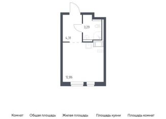Квартира на продажу студия, 20.5 м2, Виллозское городское поселение