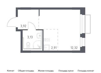 Продаю квартиру студию, 22.3 м2, поселение Кокошкино, жилой комплекс Новое Внуково, к28