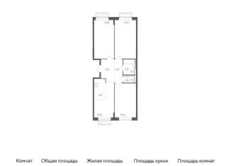 Продается 3-ком. квартира, 80.7 м2, Московская область