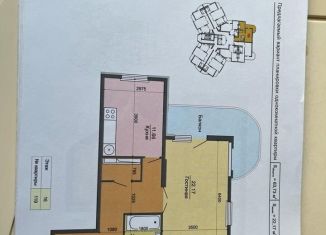 Продается 2-комнатная квартира, 61.4 м2, посёлок городского типа Кореиз, Южная улица, 68