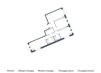 Четырехкомнатная квартира на продажу, 76.5 м2, Москва, Молжаниновский район