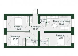 Продаю 3-комнатную квартиру, 82.1 м2, Екатеринбург, метро Чкаловская