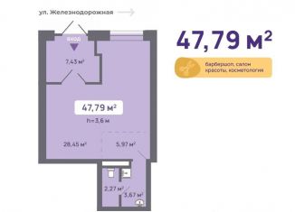 Помещение свободного назначения в аренду, 47.79 м2, Новосибирск, Нарымская улица, 22, Железнодорожный район