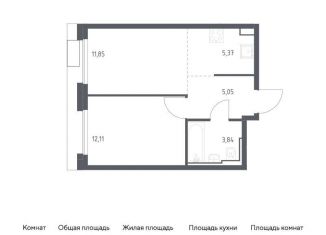 Продается 2-ком. квартира, 38.2 м2, Москва, ЮАО