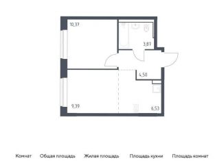 Продажа 1-комнатной квартиры, 34.7 м2, Москва, САО