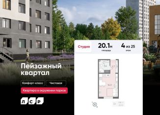 Продаю квартиру студию, 20.1 м2, Санкт-Петербург, метро Девяткино