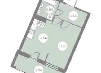 Продажа 1-комнатной квартиры, 36.7 м2, Новгородская область, деревня Озерки, 7