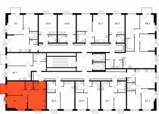 Продается двухкомнатная квартира, 51 м2, Казань, Советский район