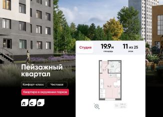 Продаю квартиру студию, 19.9 м2, Санкт-Петербург, метро Академическая