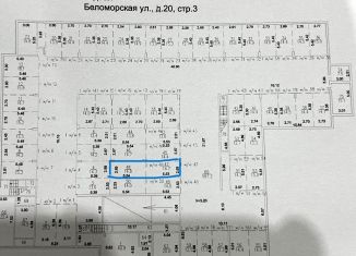 Сдаю машиноместо, 30 м2, Москва, Беломорская улица, 20с3, район Левобережный