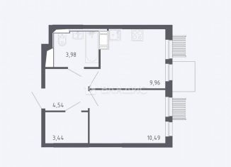 Однокомнатная квартира на продажу, 32.4 м2, Москва, Ленинградское шоссе, 229Ак2