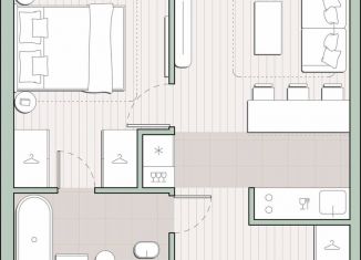 Продажа 1-ком. квартиры, 37.1 м2, Москва, метро Мичуринский проспект