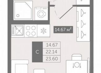 Продажа квартиры студии, 23.6 м2, Ленинградская область