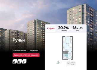 Квартира на продажу студия, 21 м2, Санкт-Петербург