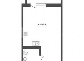 Квартира на продажу студия, 21.7 м2, Тюмень, Велижанская улица, 66к1, Центральный округ