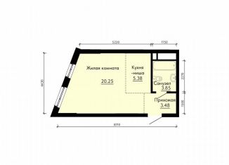 Однокомнатная квартира на продажу, 33 м2, Екатеринбург, жилой комплекс ПаркЛайф, 8