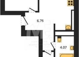 Продаю 2-комнатную квартиру, 55.8 м2, Калининград, улица Героя России Катериничева, 9к2