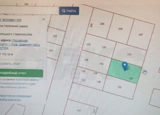 Продается земельный участок, 12 сот., Тула, Пролетарский территориальный округ, Самоварная улица, 4