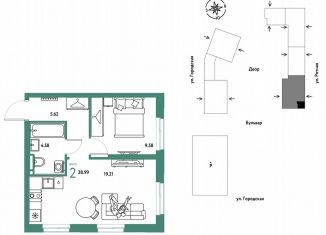 Продается 2-комнатная квартира, 39 м2, Екатеринбург, метро Ботаническая