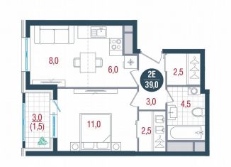 Продаю 1-комнатную квартиру, 39 м2, Москва, Кавказский бульвар, 51, метро Южная