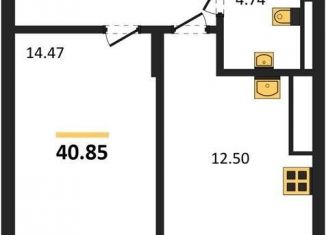 Продаю 1-ком. квартиру, 40.9 м2, поселок Малое Исаково