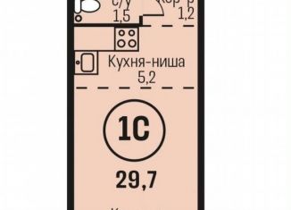 Продажа квартиры студии, 29.7 м2, Алтайский край