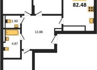 Продаю 3-комнатную квартиру, 82.5 м2, Калининградская область