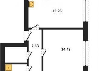 Продаю 2-ком. квартиру, 63.4 м2, Калининград, Ленинградский район, улица Александра Невского, 194А