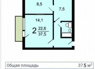 Продается 2-комнатная квартира, 38 м2, Москва, проспект Андропова, 50к1