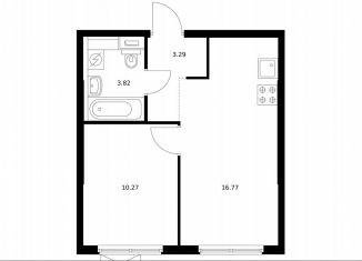 Продается 1-ком. квартира, 34.2 м2, Ленинградская область, жилой комплекс Таллинский Парк, 3.1