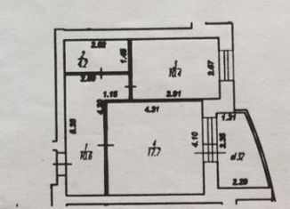 Продажа 1-комнатной квартиры, 43 м2, Рязанская область, улица Есенина, 2А