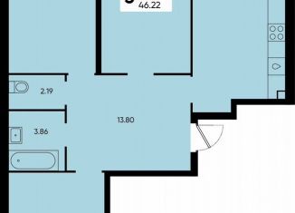 Продается 3-ком. квартира, 85.9 м2, Краснодар, микрорайон Достояние