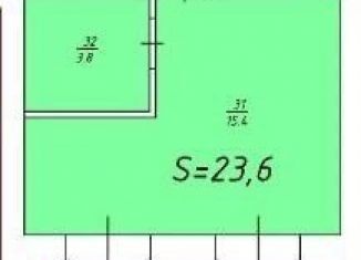 1-ком. квартира на продажу, 23 м2, Рязань, Солнечная улица, 4