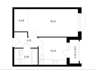 Продается однокомнатная квартира, 41.9 м2, Москва, Электролитный проезд, 7