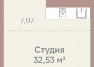 Однокомнатная квартира на продажу, 32.5 м2, Иркутск, Советская улица, 109/3