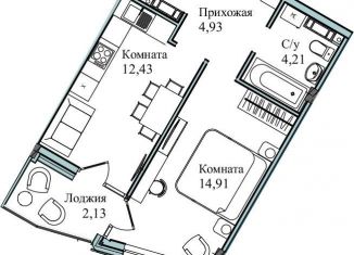 Продаю 2-комнатную квартиру, 42.5 м2, Севастополь, улица Лётчиков, 10