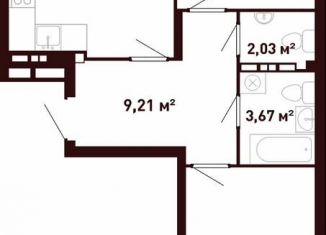 Продам 2-комнатную квартиру, 68.6 м2, Екатеринбург, метро Проспект Космонавтов, улица Калинина, 55